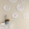 Ekena Millwork Valeriano Ceiling Medallion (Fits Canopies up to 6 1/4"), 12 1/8"OD x 3 5/8"ID x 3/4"P, Primed White CM12VA - alternate 8